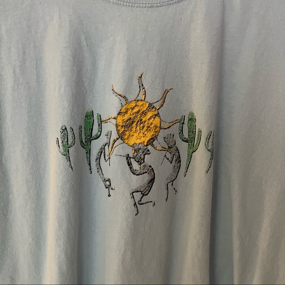 Vintage Southwest women’s short sleeve graphic tee shirt | size 2XL - Picture 7 of 12